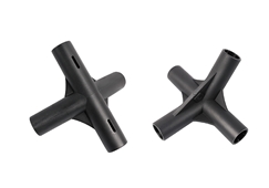 E034  平、直四通180°×125°